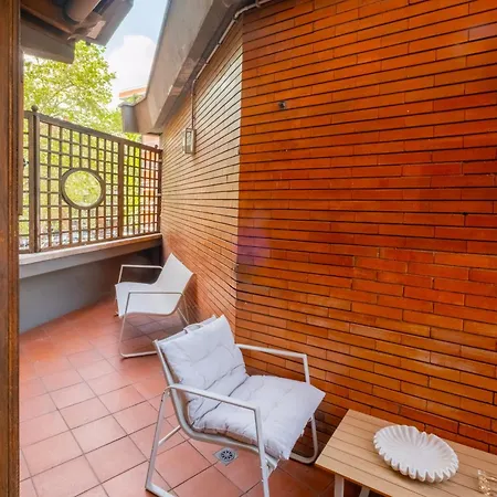 شقة Giardino Su Porta Portese روما